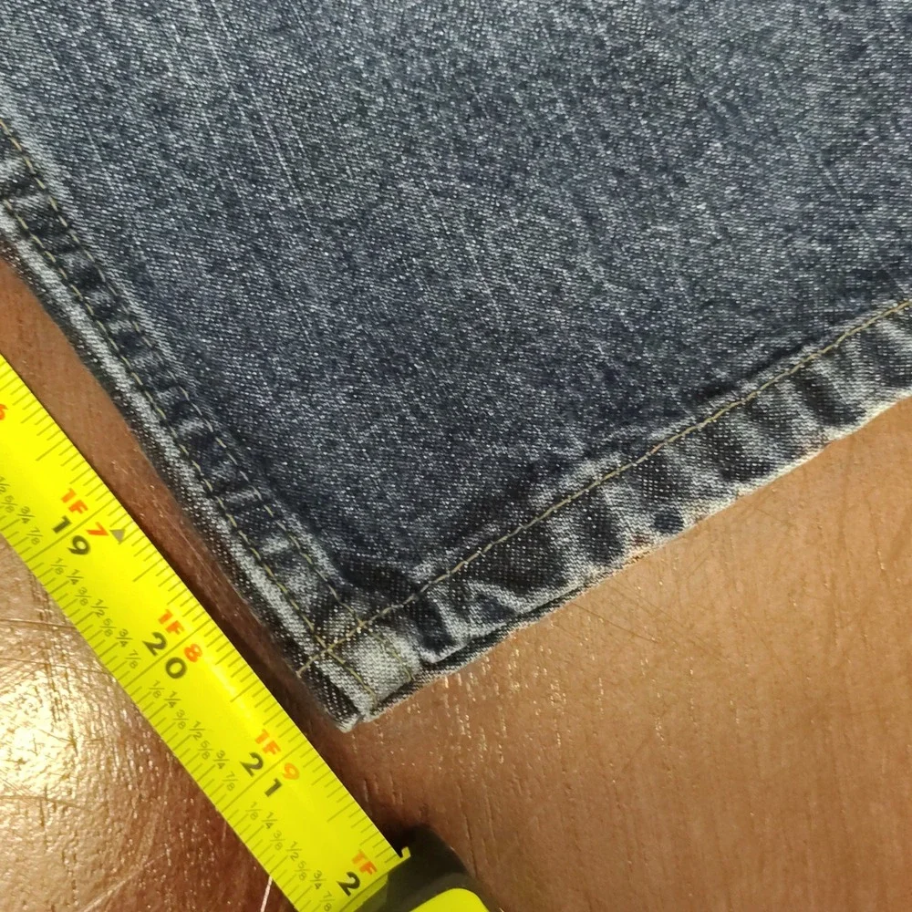 Lee Womens Vintage Y2K High‎ Rise Capri Jeans Medium Wash Blue Size 12M